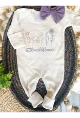 Wonderfully Made Wonderfully Made- Little Wildflower Girl Romper: NB