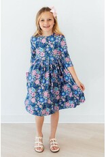 Mila & Rose Mila & Rose- Whimsy 3/4 Sleeve Pocket Twirl Dress