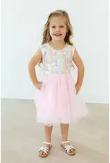 Mila & Rose Mila & Rose- Rainbow Skies Tank Tutu Dress