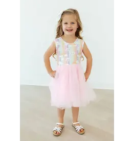 Mila & Rose Mila & Rose- Rainbow Skies Tank Tutu Dress
