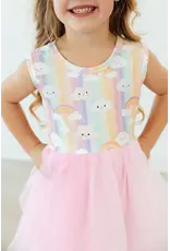 Mila & Rose Mila & Rose- Rainbow Skies Tank Tutu Dress
