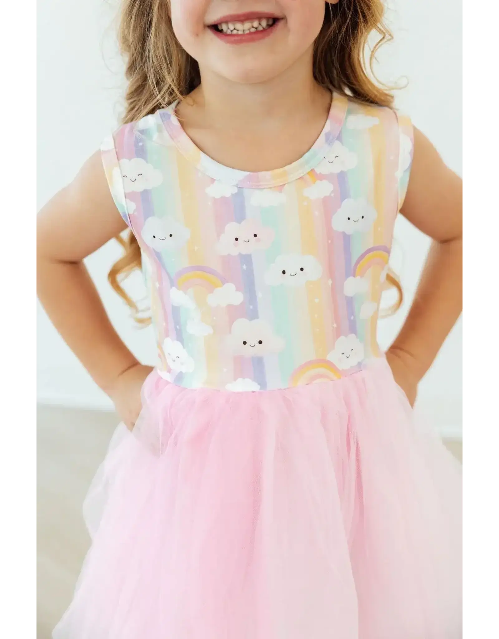 Mila & Rose Mila & Rose- Rainbow Skies Tank Tutu Dress