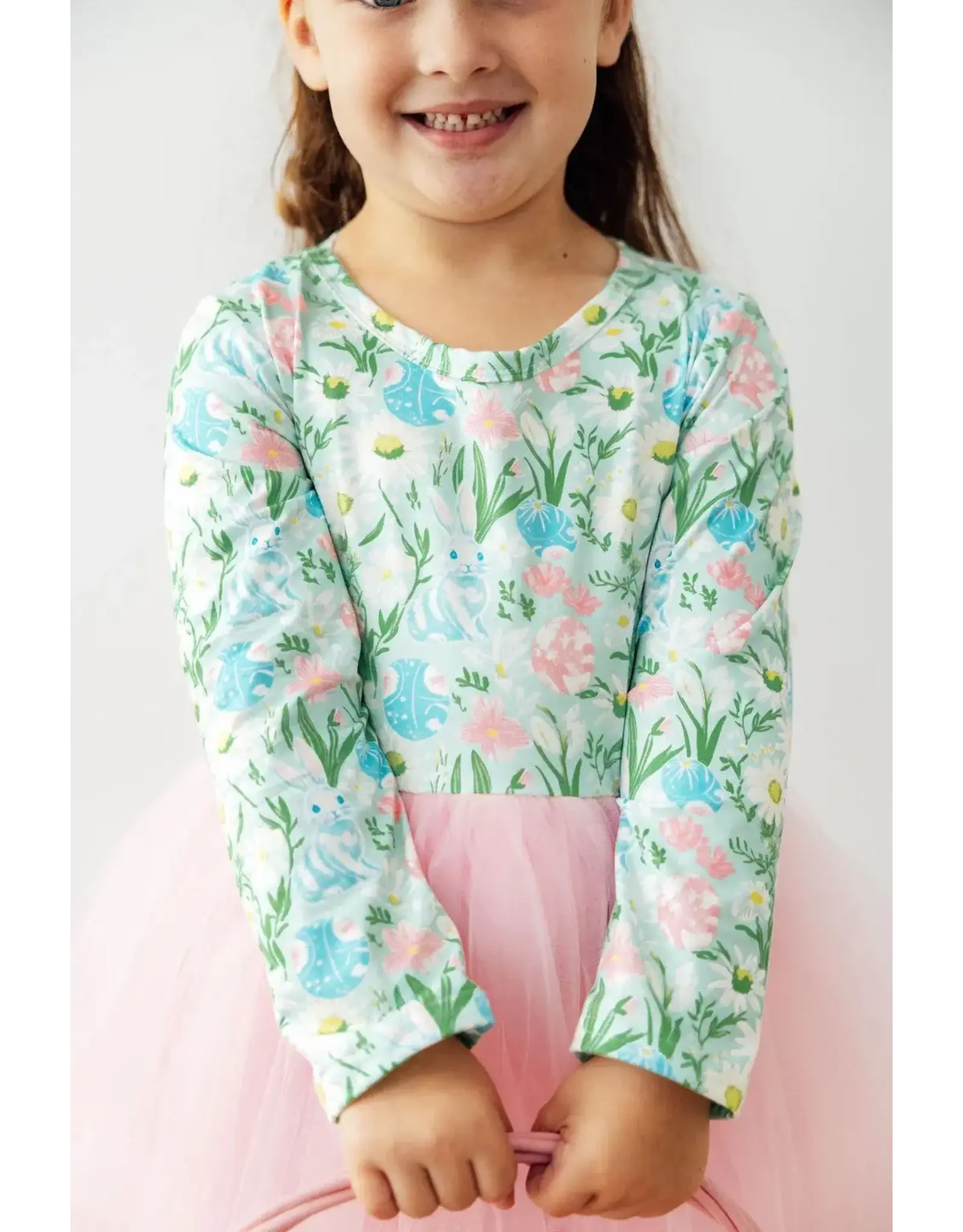 Mila & Rose Mila & Rose- Spring Has Sprung L/S Tutu Dress