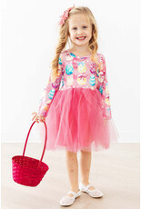 Mila & Rose Mila & Rose- Easter Wishes L/S Tutu Dress