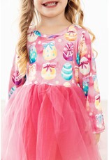 Mila & Rose Mila & Rose- Easter Wishes L/S Tutu Dress