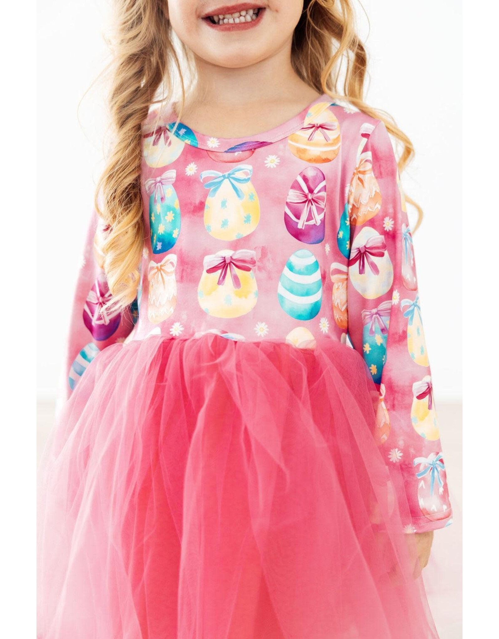 Mila & Rose Mila & Rose- Easter Wishes L/S Tutu Dress