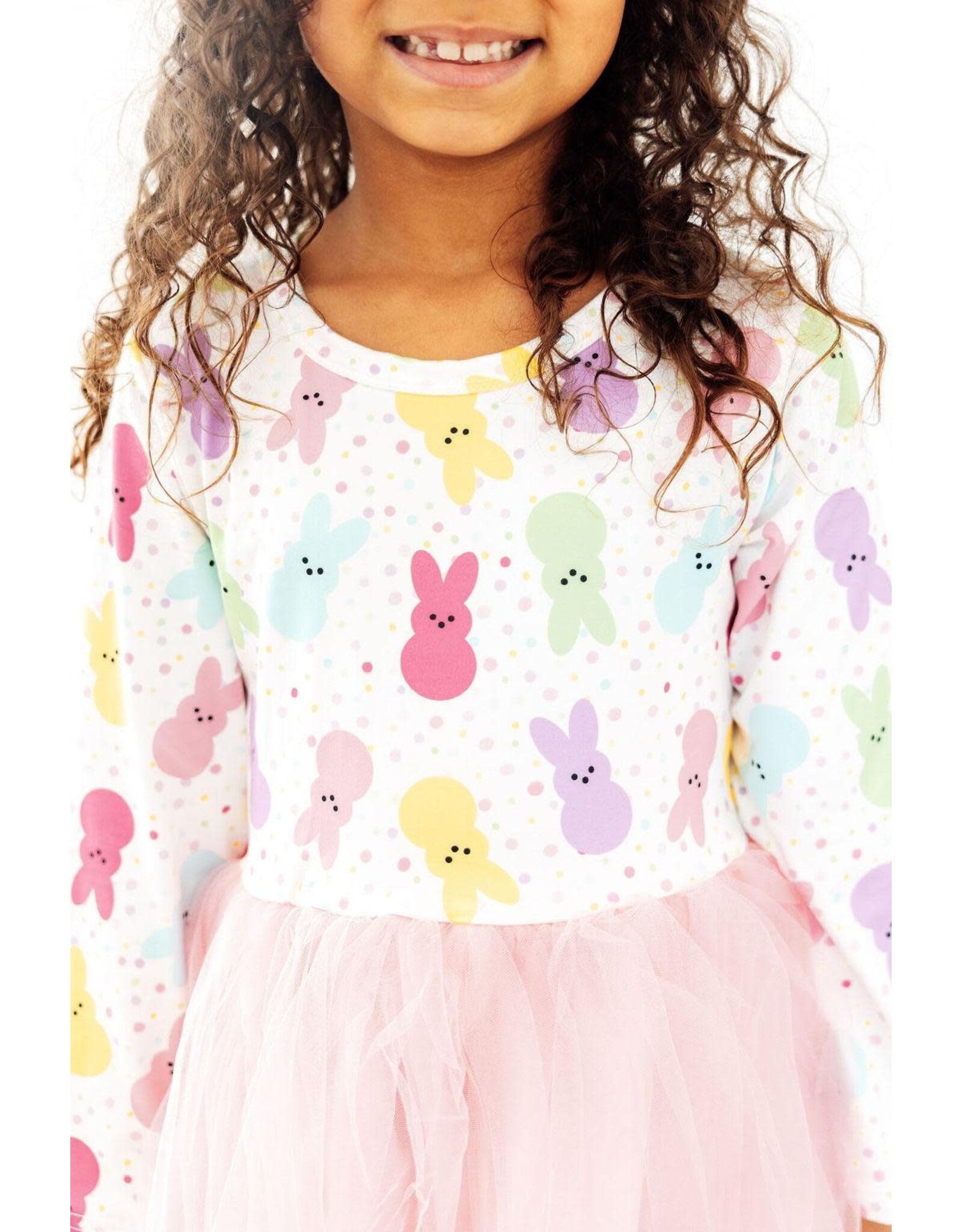 Mila & Rose Mila & Rose- Bunny Treats L/S Tutu Dress