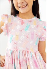 Mila & Rose Mila & Rose- Preppy Peeps Twirl Dress