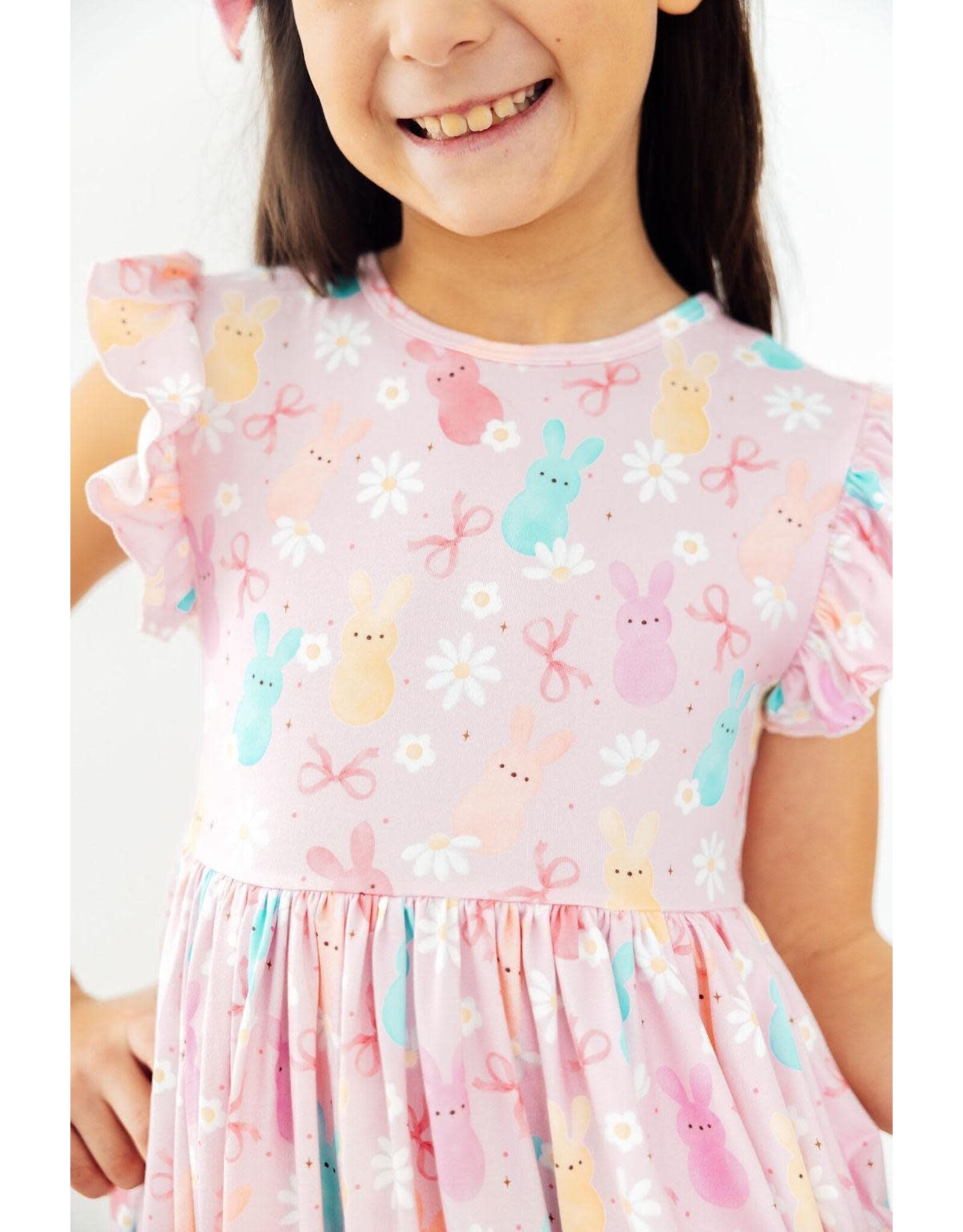 Mila & Rose Mila & Rose- Preppy Peeps Twirl Dress