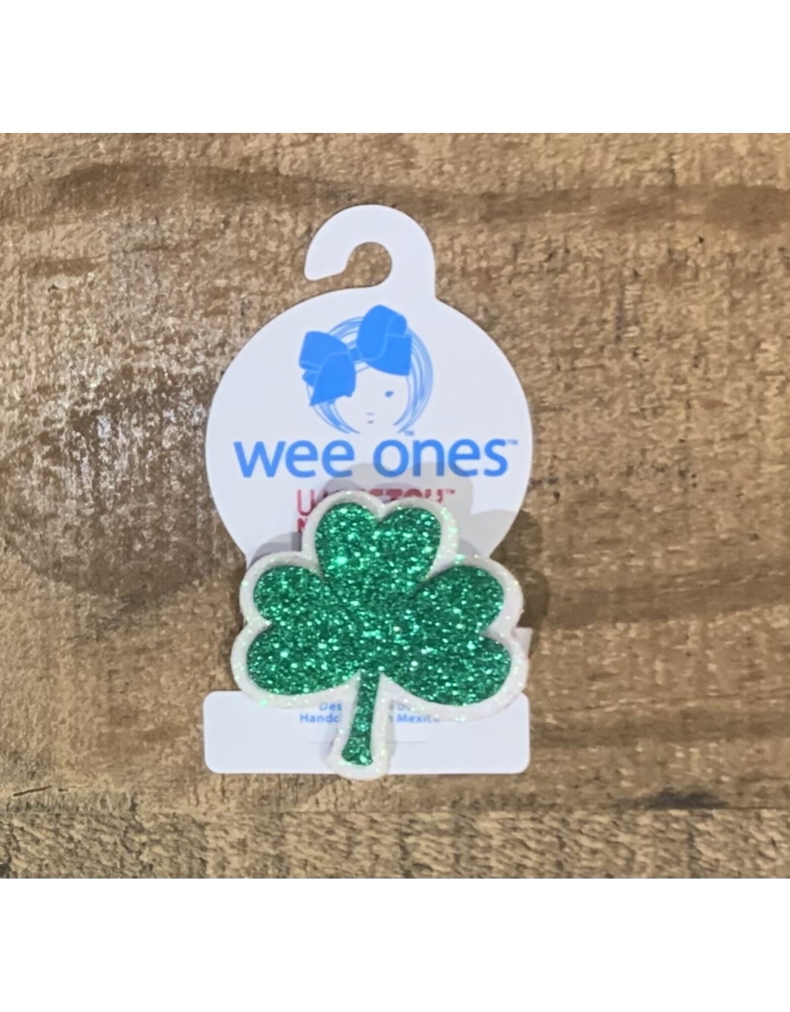 Wee Ones - Large Sequin Shamrock Hair Clip