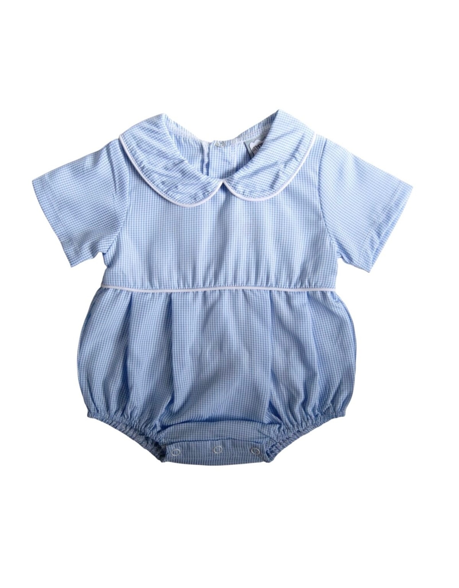 Three Sisters Three Sisters- Cory Blue Gingham Bubble