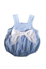 Three Sisters Three Sisters- Blue & White Bow Bubble