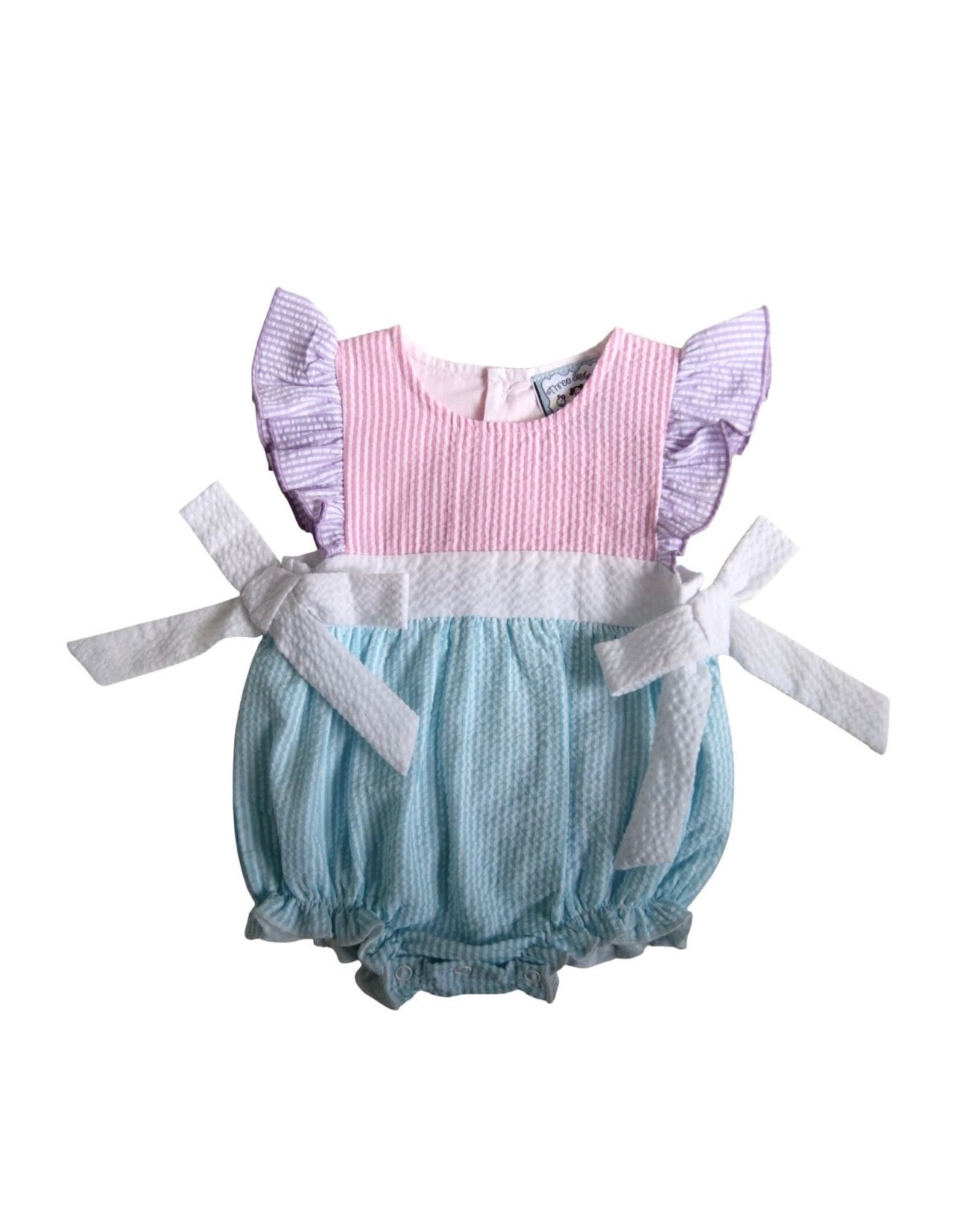 Three Sisters Three Sisters- Colorblock Tie Bubble