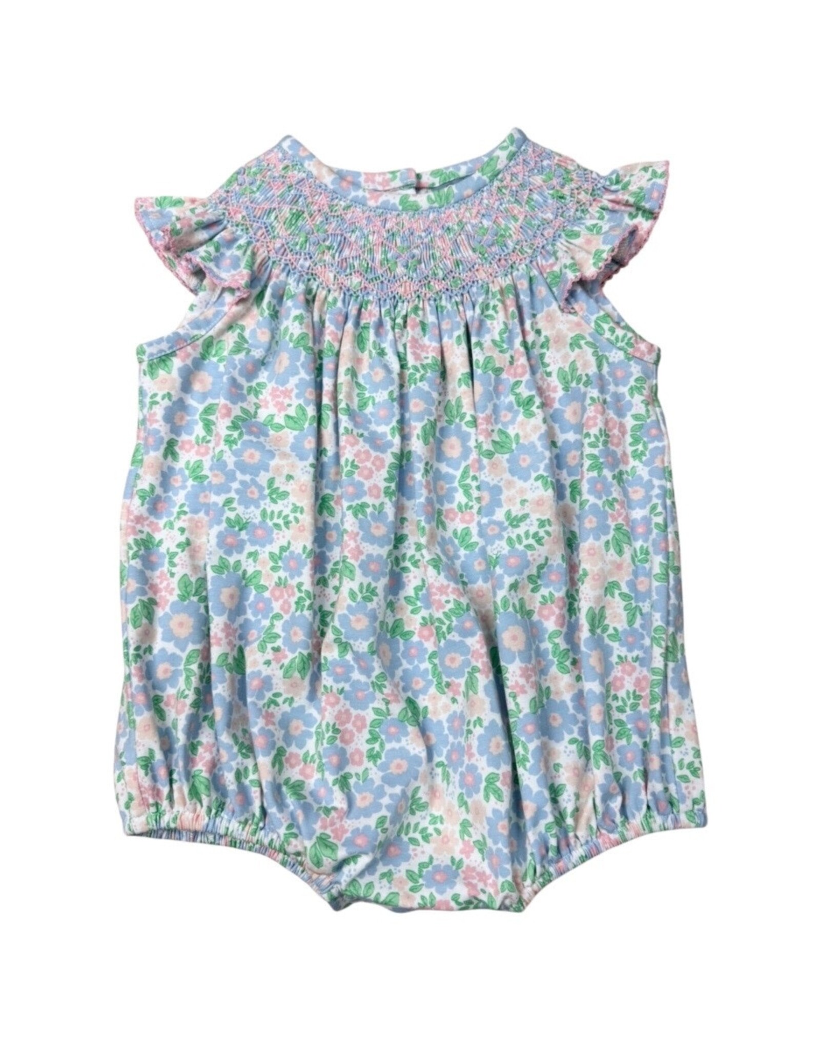Three Sisters Three Sisters- Happy Daisy Smocked Geo A/S Bubble