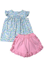 Three Sisters Three Sisters- Happy Daisy A/S Short Set