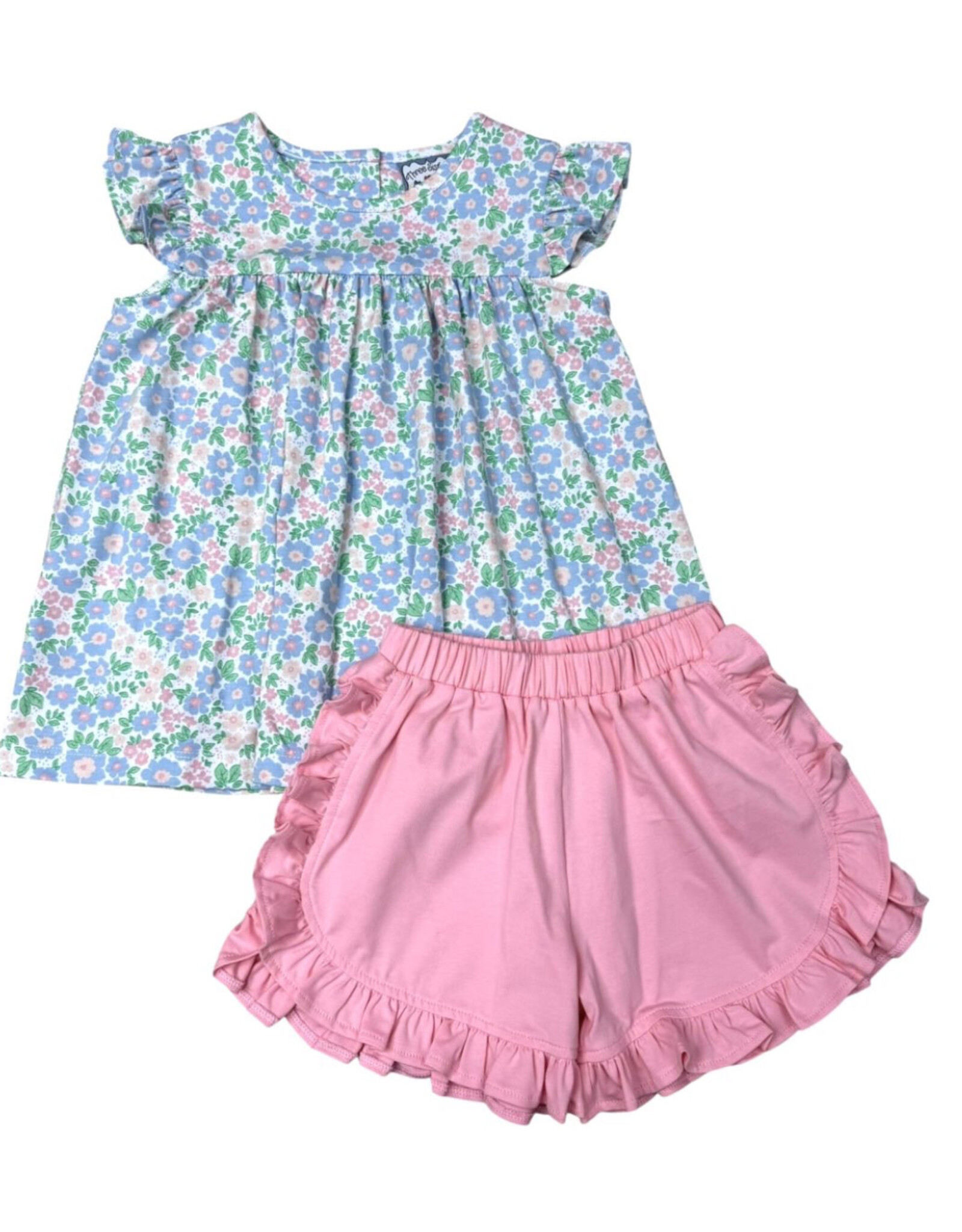 Three Sisters Three Sisters- Happy Daisy A/S Short Set