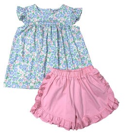 Three Sisters Three Sisters- Happy Daisy A/S Short Set