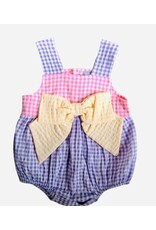 Three Sisters Three Sisters- Pastel Colorblock Bow Bubble
