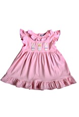 Three Sisters Three Sisters- Bunny Applique A/S Dress