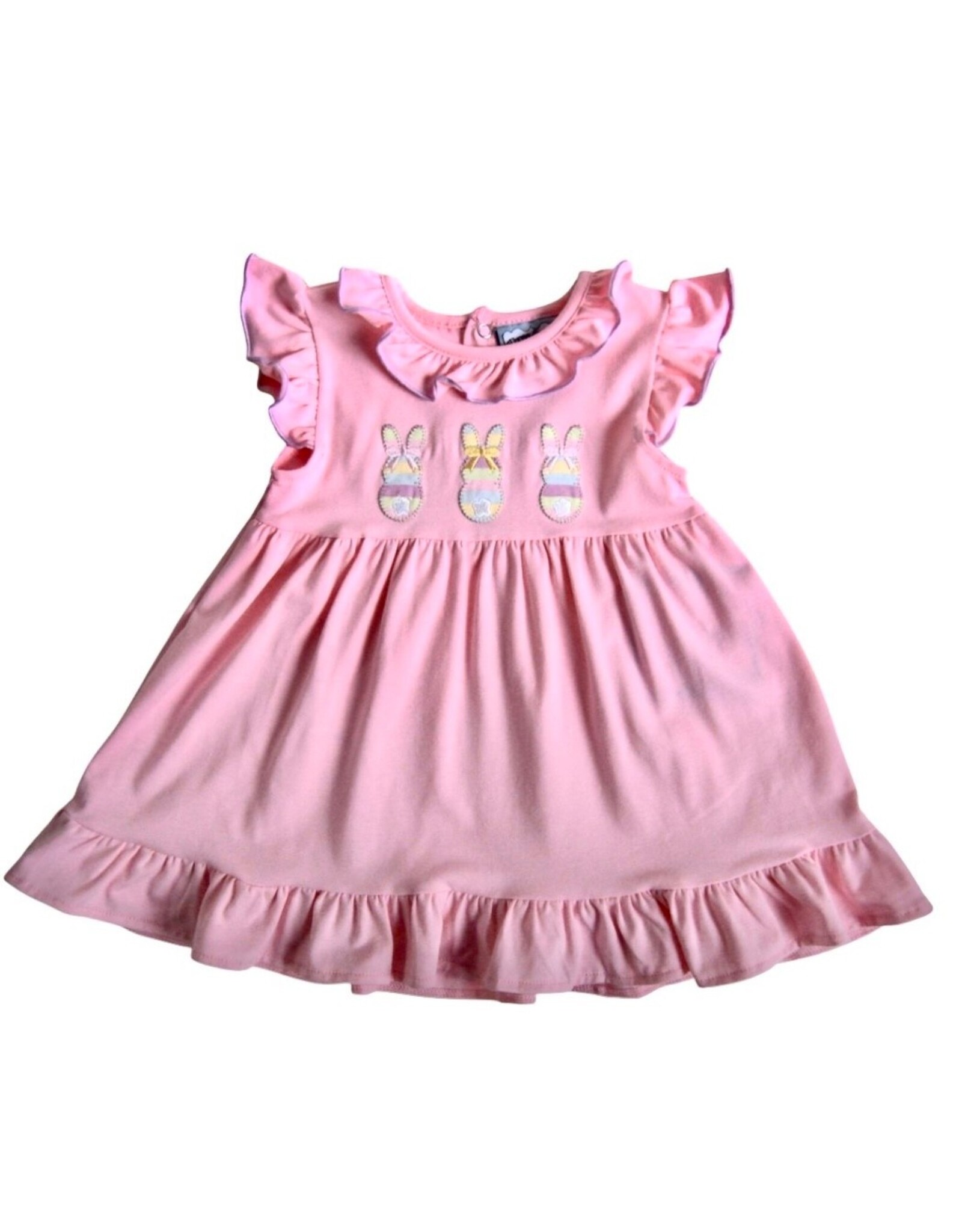 Three Sisters Three Sisters- Bunny Applique A/S Dress