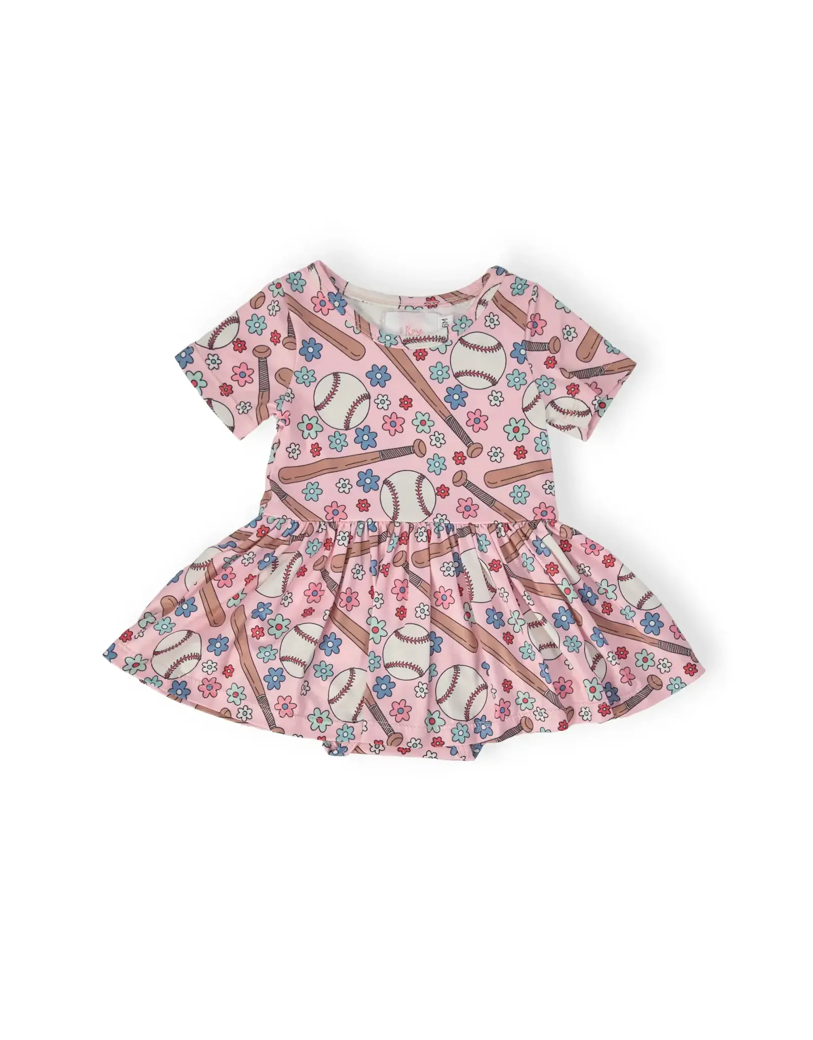 Mila & Rose Mila & Rose- Batter Up Twirl Bodysuit