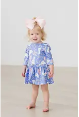 Mila & Rose Mila & Rose-  Hop, Skip & Twirl 3/4 Bodysuit