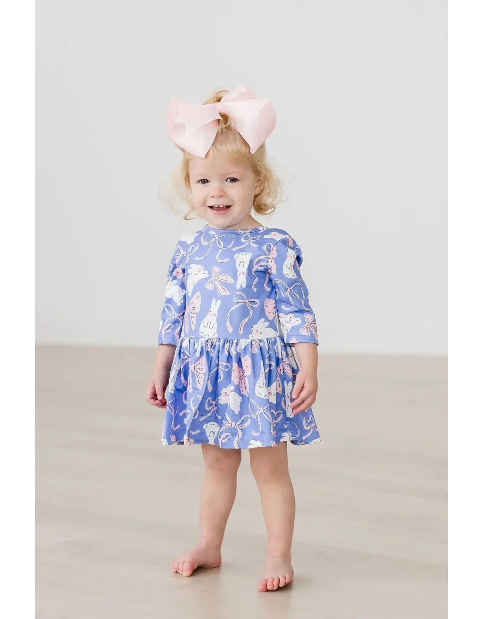 Mila & Rose Mila & Rose-  Hop, Skip & Twirl 3/4 Bodysuit