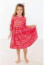 Mila & Rose Mila & Rose- Hearts & Hugs Pocket Twirl Dress