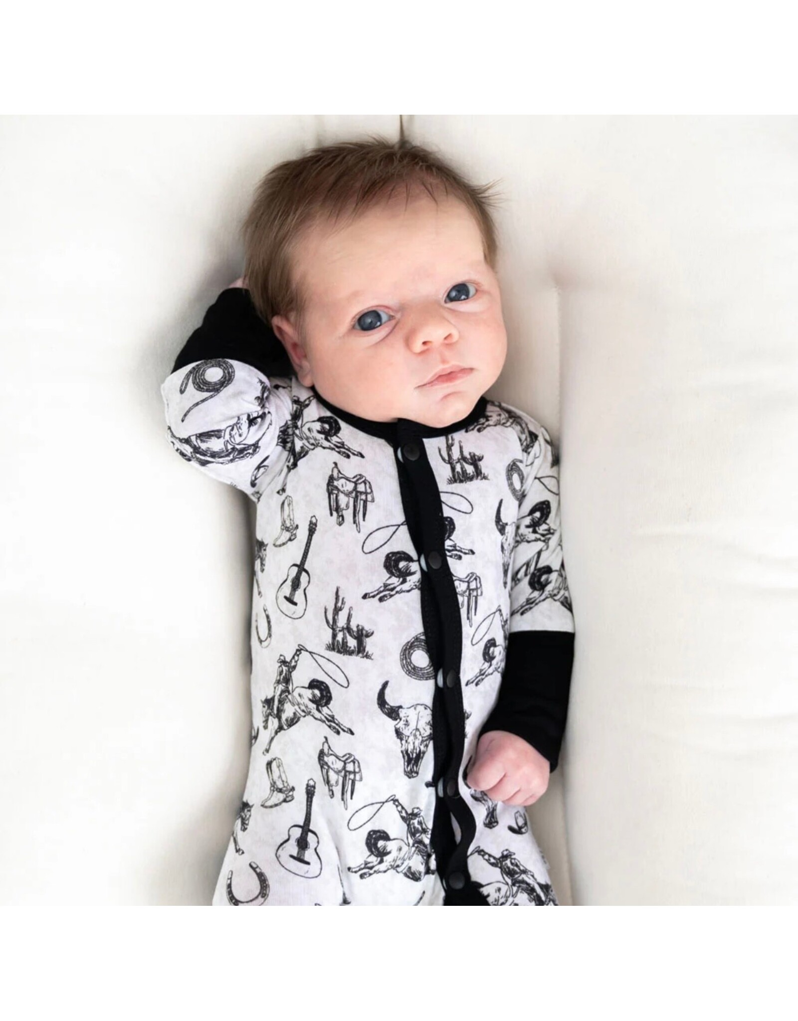 Laree + Co. LC- Hunter Bamboo Convertible Footie