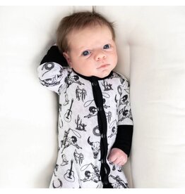 Laree + Co. LC- Hunter Bamboo Convertible Footie