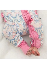 Laree + Co. LC- Vivian Bamboo Ruffle Convertible Footie