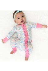 Laree + Co. LC- Kayliana Bamboo Ruffle Convertible Footie