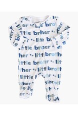 Caden Lane Caden Lane- Little Brother Zipper Footie