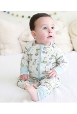 Caden Lane Caden Lane- Country Club Cuties Convertible Zip Romper