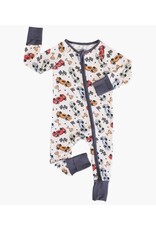 Caden Lane Caden Lane- Pit Crew Convertible Zip Romper
