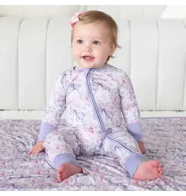 Caden Lane Caden Lane- Leighton's Lavender Convertible Zip Romper