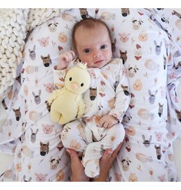 Caden Lane Caden Lane- Barnyard Buddies Zipper Footie