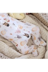 Caden Lane Caden Lane- Barnyard Buddies Zipper Footie