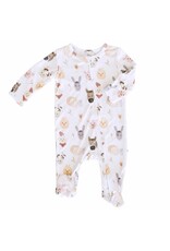 Caden Lane Caden Lane- Barnyard Buddies Zipper Footie