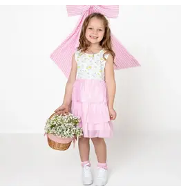 Sweet Wink- Sweet Floral Tank Tutu Dress