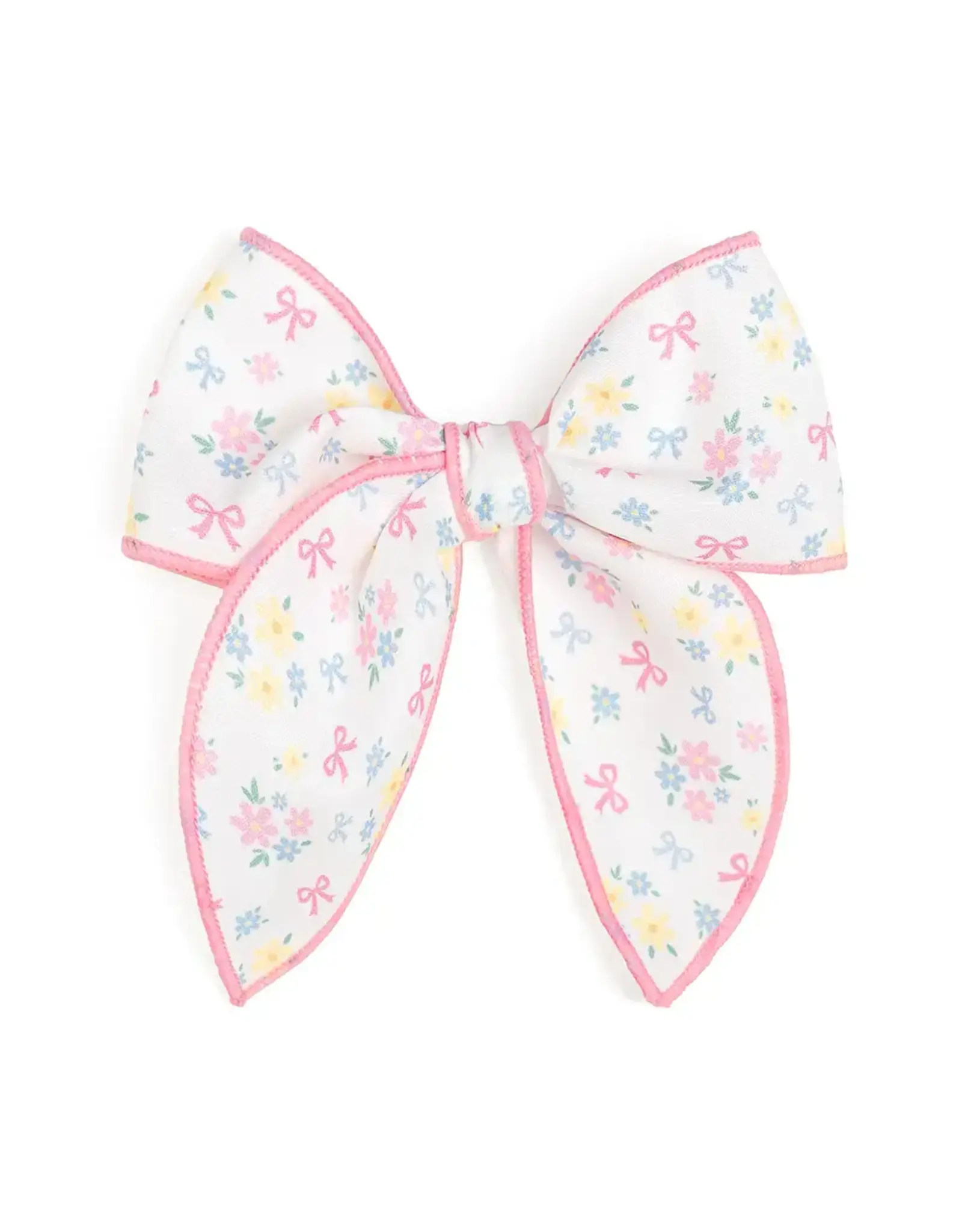 Sweet Wink- Sweet Floral Bow Clip