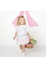Sweet Wink Sweet Wink- Floral & Bow Watercolor S/S Shirt