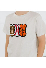 Sweet Wink- Sports Peeps Patch Easter S/S TShirt: Natural