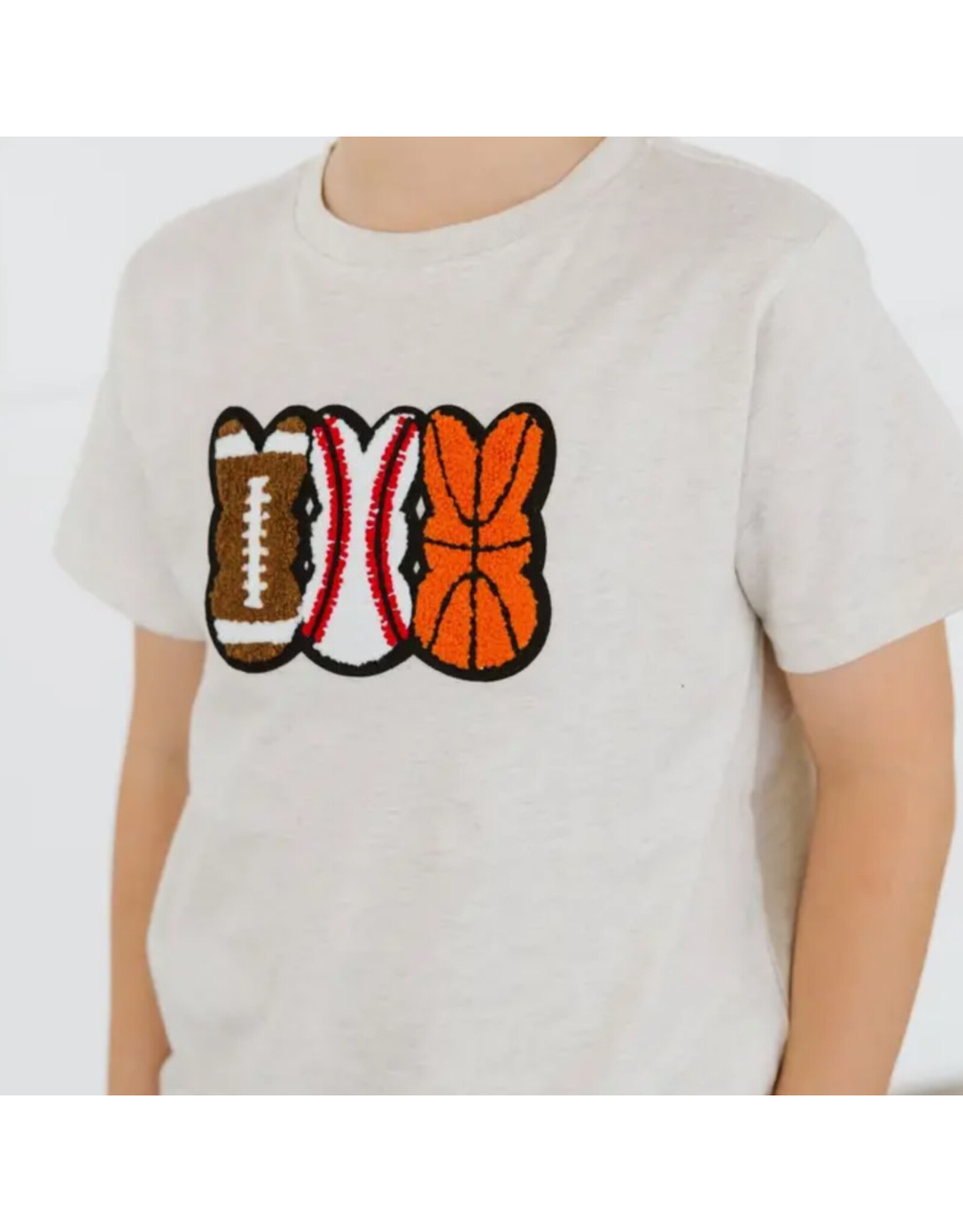 Sweet Wink- Sports Peeps Patch Easter S/S TShirt: Natural