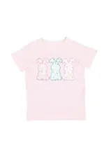 Sweet Wink Sweet Wink- Floral Bunny Patch Easter S/S TShirt: Ballet