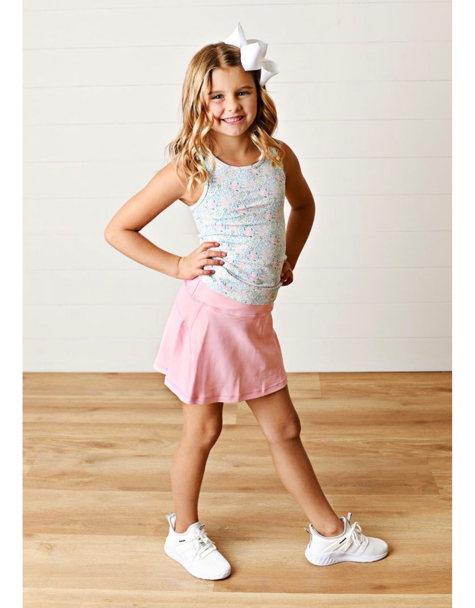 Swoon Baby Swoon Baby- Pink Active Tennis Skirt