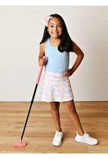 Swoon Baby Swoon Baby- Spring Bows Active Tennis Skirt