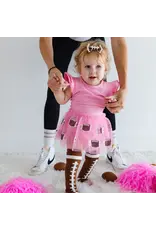 Sweet Wink- Football Sequin S/S Tutu Bodysuit