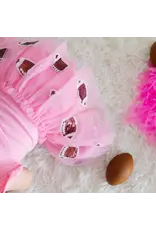 Sweet Wink- Football Sequin S/S Tutu Bodysuit