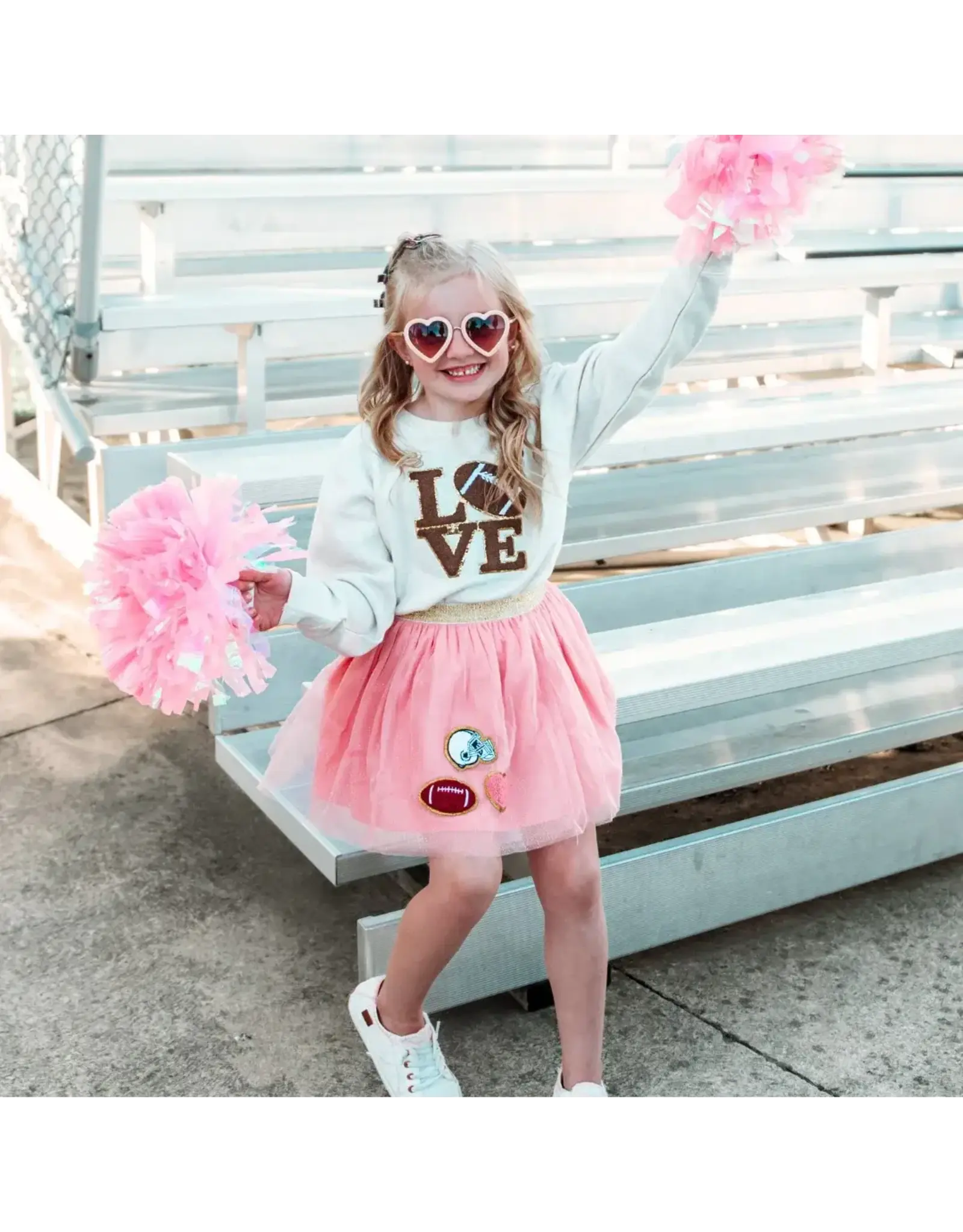 Sweet Wink- Football Patch Tutu